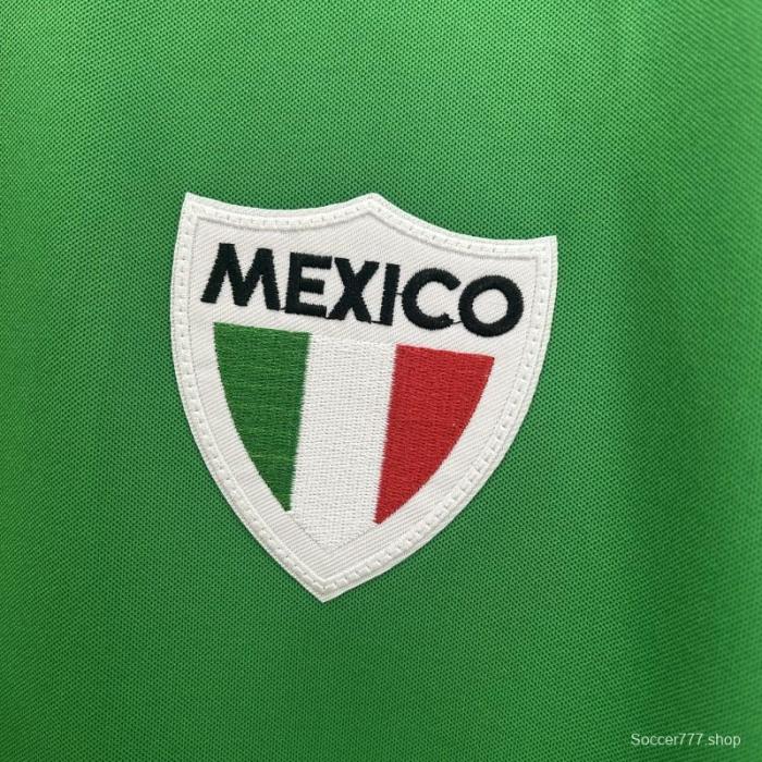 1970 Retro Mexico Home Jersey