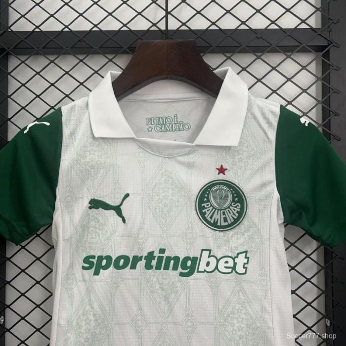 25/26 Kids Palmeiras Away Size 16-28 Jersey