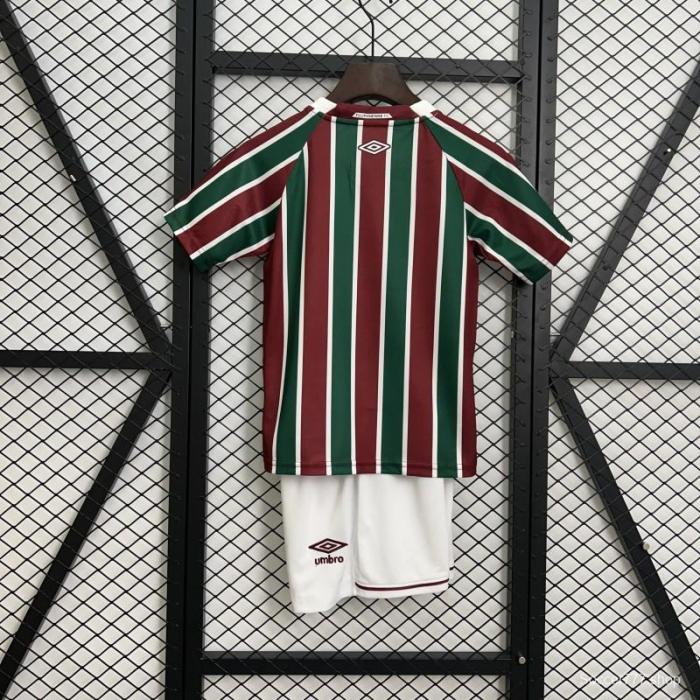 25/26 Kids Fluminense Home Size 16-28 Jersey