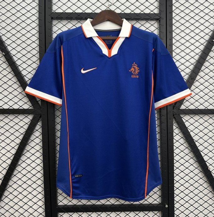 1998 Retro Netherlands Home Retro Jersey
