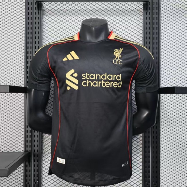Player Version 25/26 Liverpool Third Black Jersey