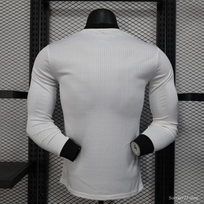 Player Version 2025 Germany Home Long Sleeve 125Th Anniversary Jersey