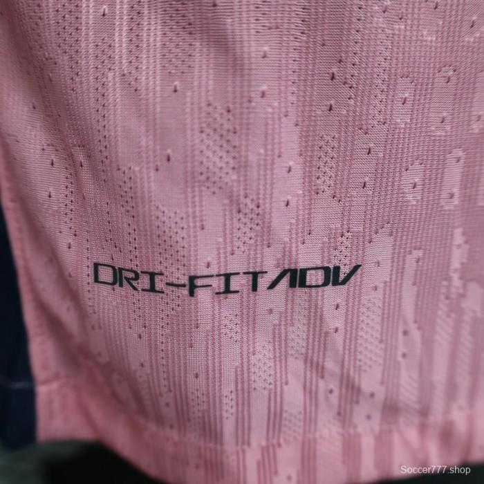 Player Version 25/26 FC Barcelona 125Th Anniversary Special Pink with Spotify Sponsor Jersey