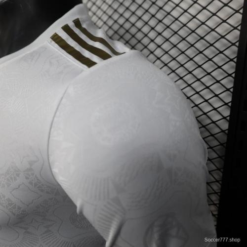 Player Version 25/26 Bayern Munich White with 125th Anniversary Emblem Jersey