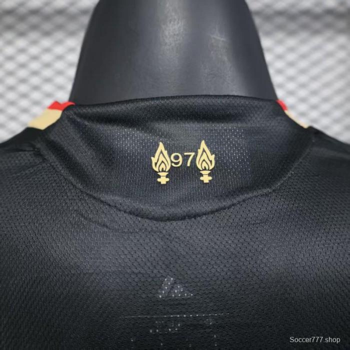 Player Version 25/26 Liverpool Third Black Jersey