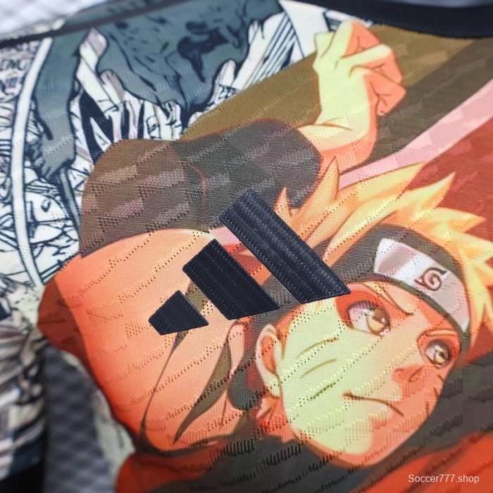 Player Version 2025 Japan Multi-Color with Naruto Anime Character Jersey