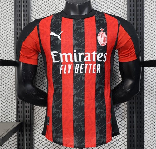 Player Version 25/26 AC Milan Home Jersey