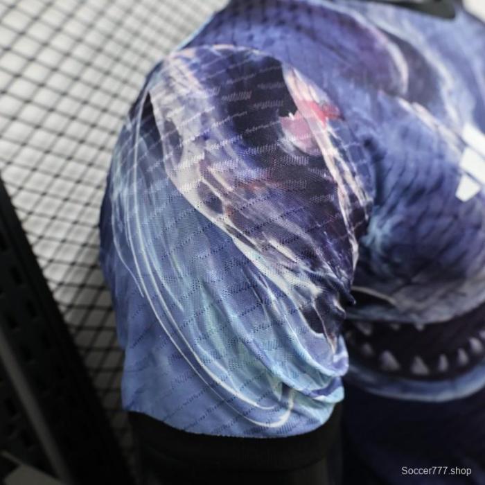 Player Version 2025 Japan NA ZHA Navy Blue with Dragon Jersey