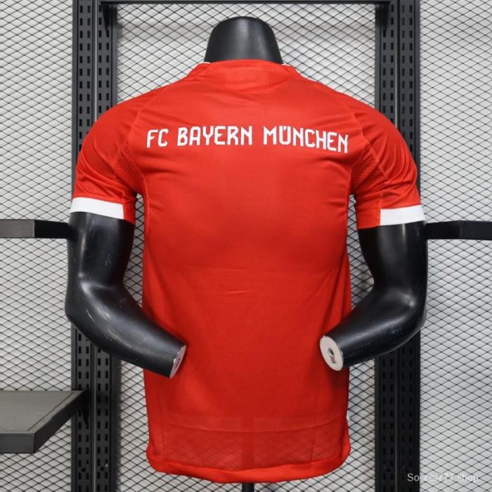Player Version 25/26 Bayern Munich Home Jersey