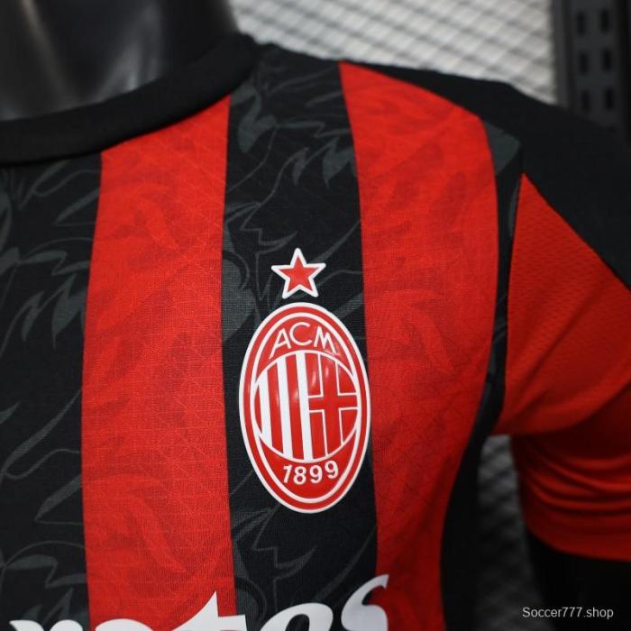 Player Version 25/26 AC Milan Home Jersey