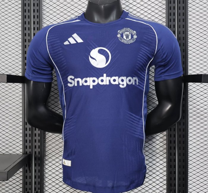 Player Version 25/26 Manchester United Blue Special Jersey