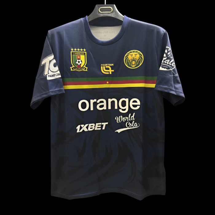 2025 Cameroon Navy Pre-Match Jersey
