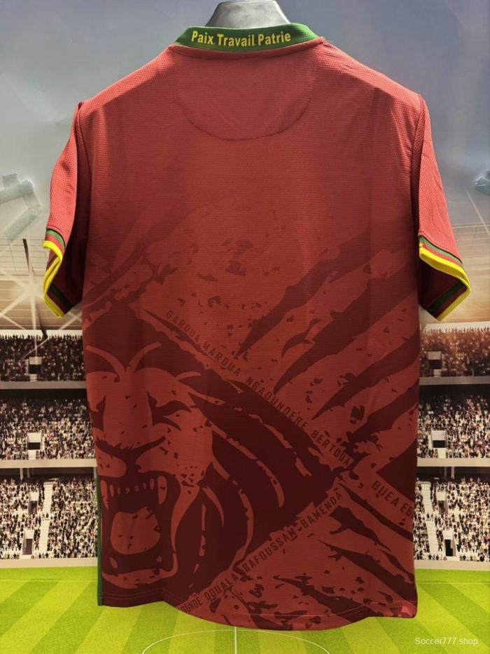 2025 Cameroon Away Wine Jersey