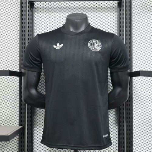 Player Version 2025 Germany Black 125Th Anniversary Jersey