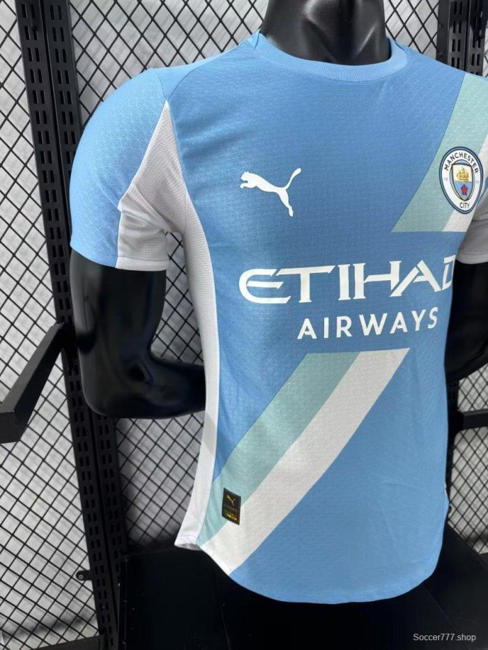 Player Version 25/26 Manchester City Home Jersey