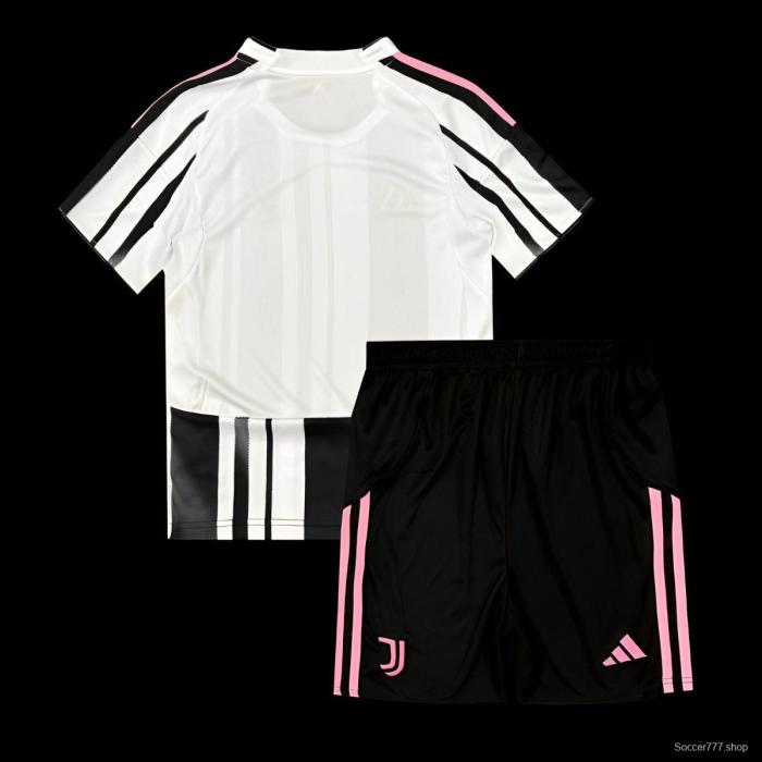25/26 Kids Juventus Home Jersey
