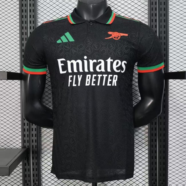 Player Version 25/26 Arsenal Black Special Jersey