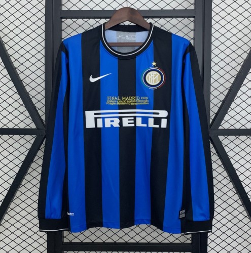 09/10 Retro Inter Milan Champions League Edition Home Jersey