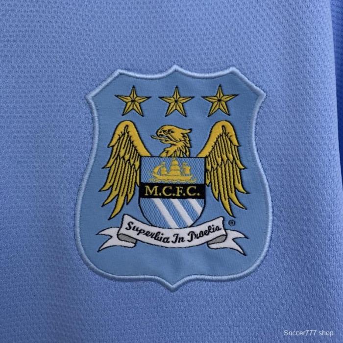 13/14 Retro Manchester City Home Jersey