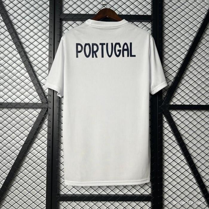 2025 Portugal White Pre-Match Jersey