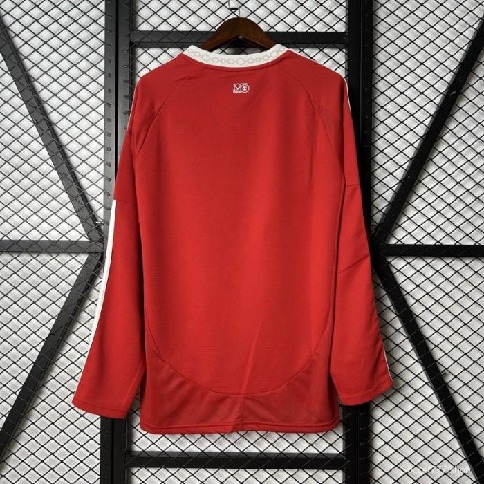 25/26 Long Sleeve Brazil SC Internacional Home Jersey