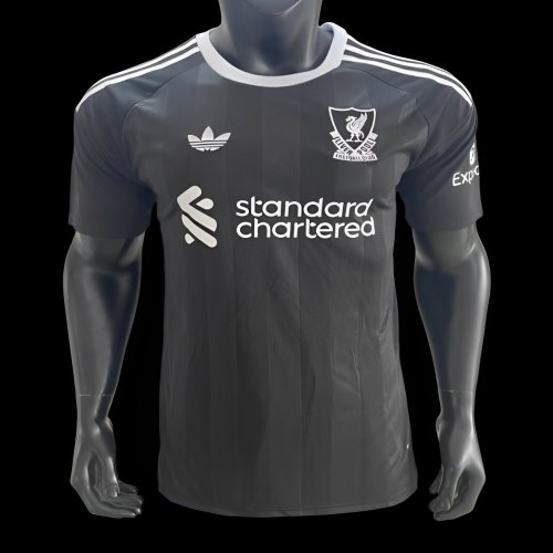 25/26 LIverpool Black Goalkeeper Jersey