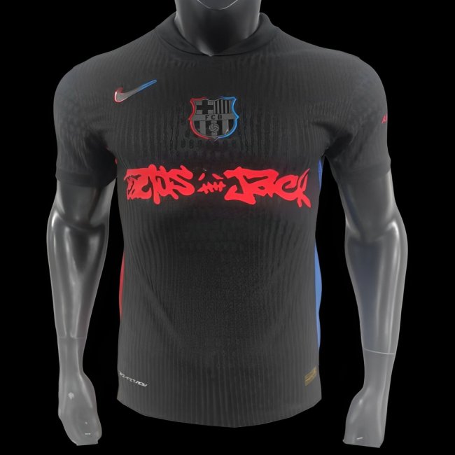 Player Version 24/25 Barcelona x Travis Scott Away Jersey
