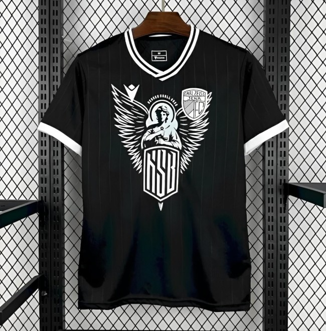 25/26 Carl Zeiss Jena Pre-Match Special Black Jersey