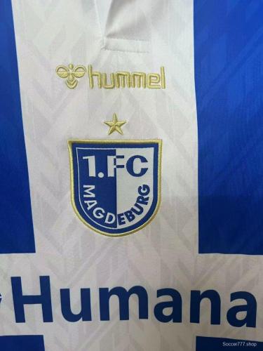 26/26 Magdeburg Home 10Th Anniversary Jersey