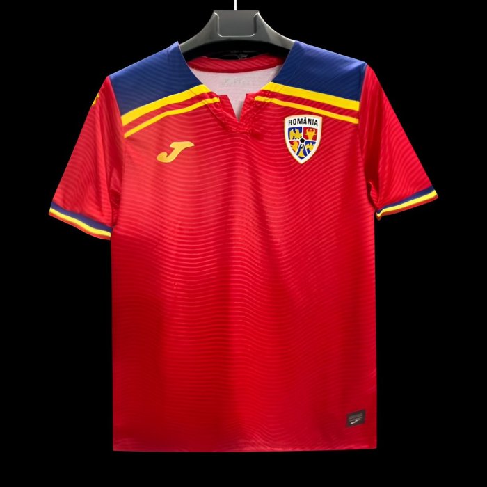 2025 Romania Away Red Jersey