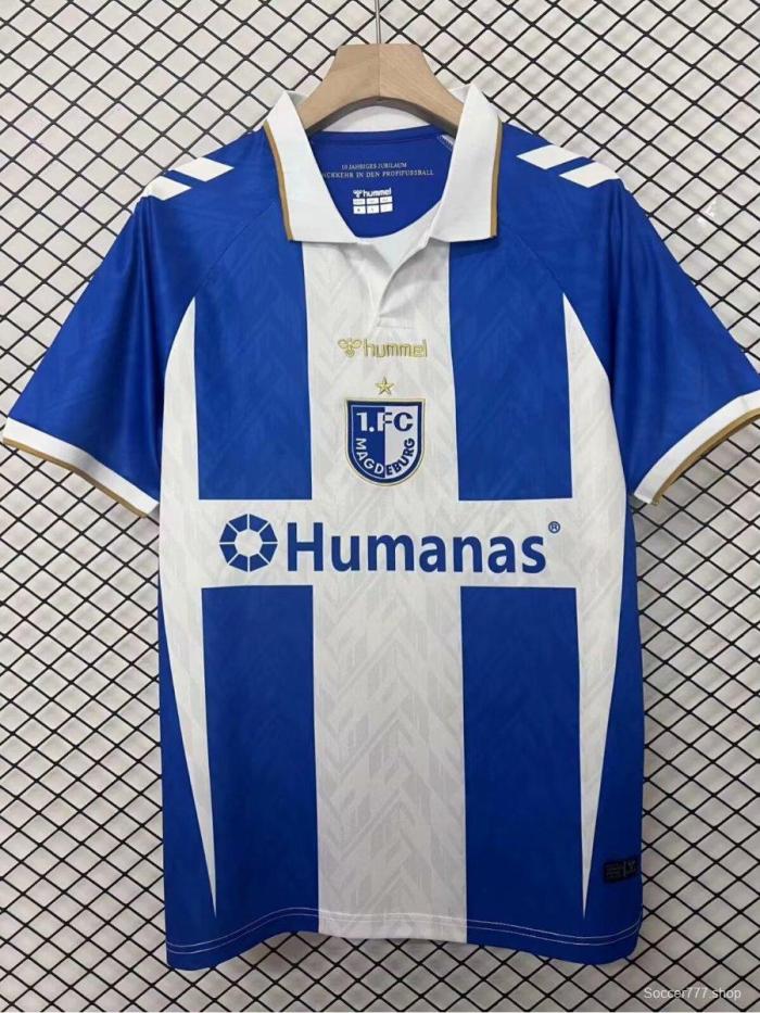 26/26 Magdeburg Home 10Th Anniversary Jersey