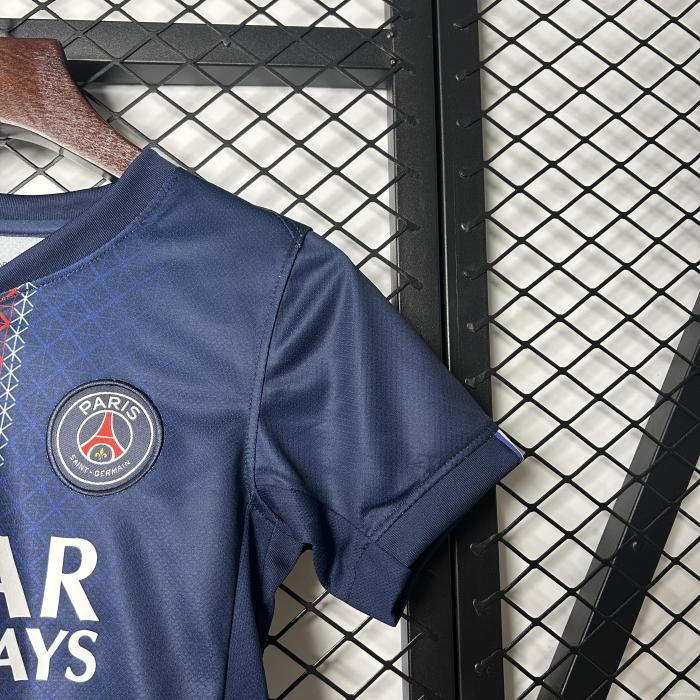 25/26 Kids PSG Home Size 16-28 Jersey