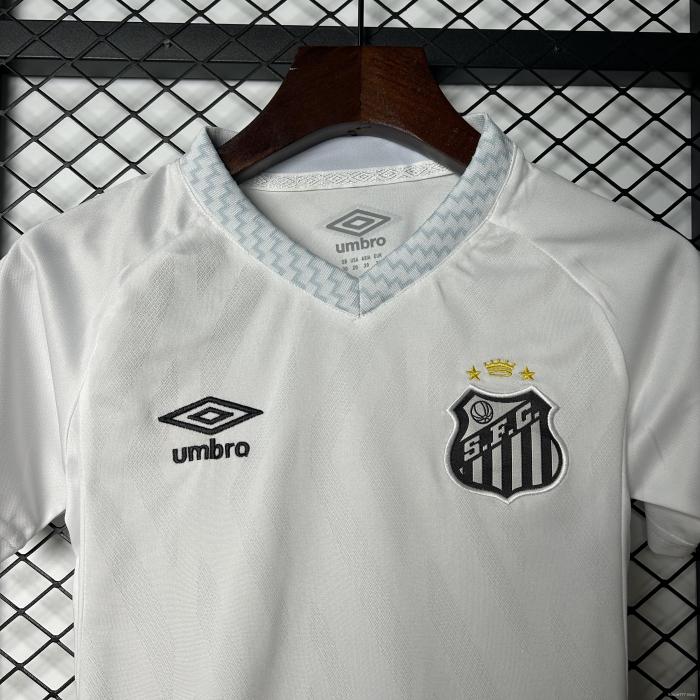 25/26 Kids Santos Home Size 16-28 Jersey