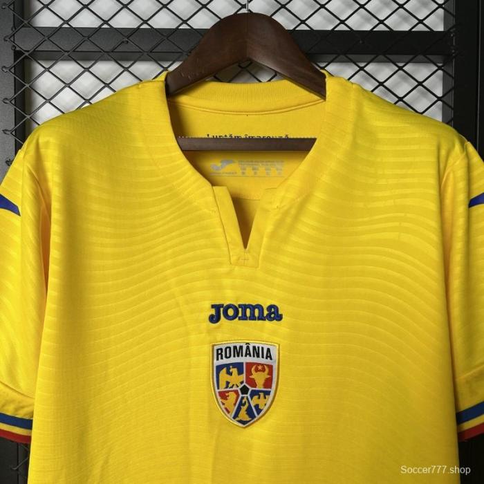 2025 Romania Home Jersey
