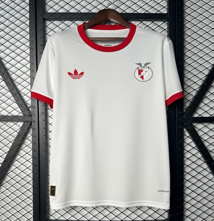 25/26 Benfica White 100th Anniversary Jersey