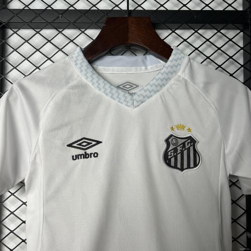 25/26 Kids Santos Home Size 16-28 Jersey