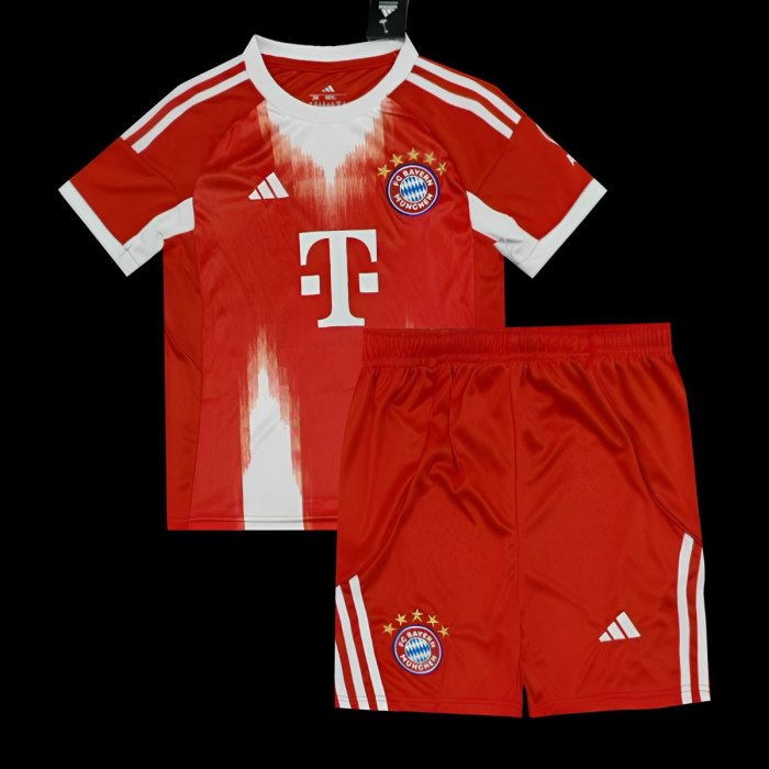 25/26 Kids Bayern Munich Home Jersey