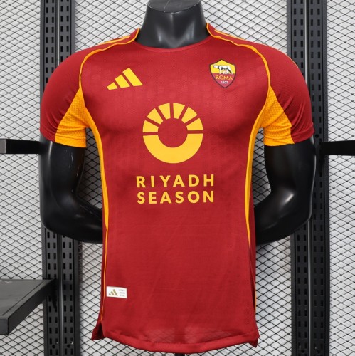 Player Version 25/26 Roma Home Jersey