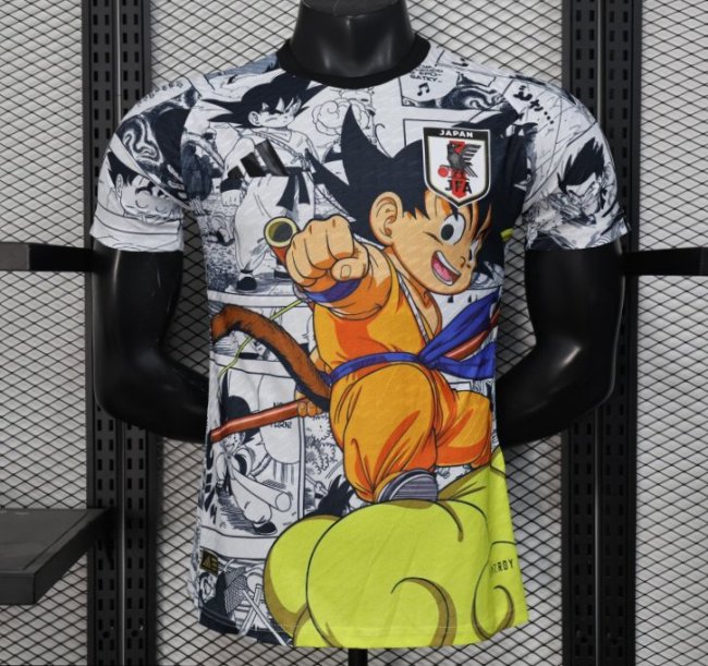 Player Version 2025 Japan White with Dragon Ball Manga Jersey