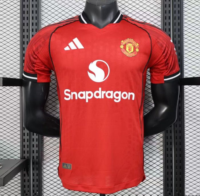 Player Version 25/26 Manchester United Home Jersey
