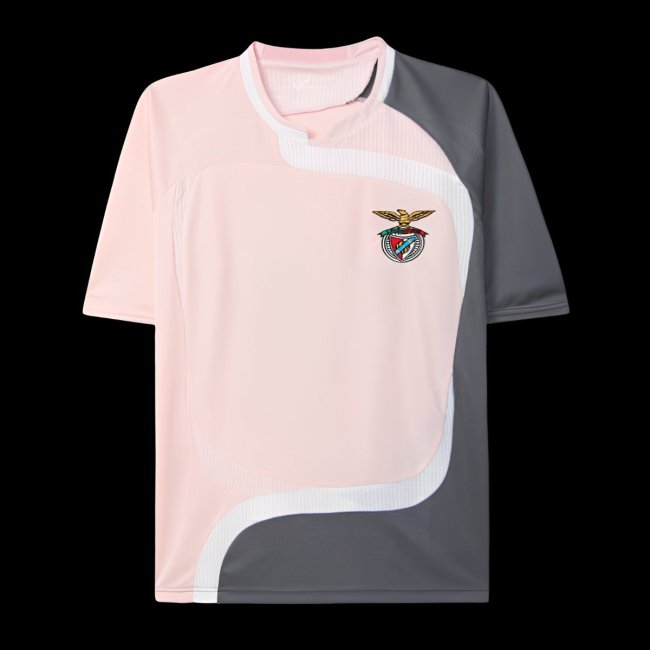 Retro 07/08 Benfica Away Pink Jersey