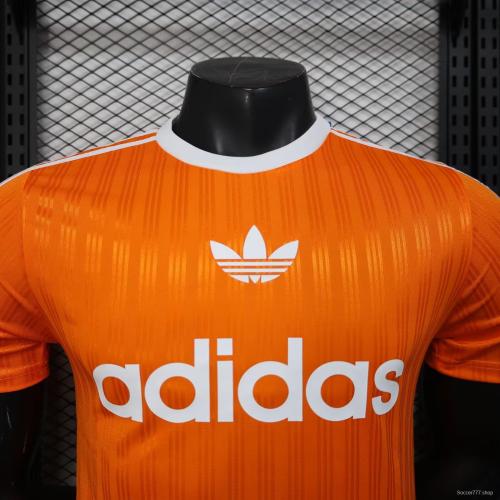 Player Version 2025 Adidas Original Orange Jersey