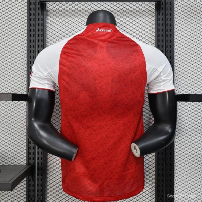 Player Version 25/26 Arsenal Home Jersey