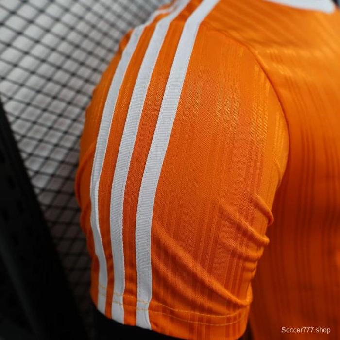 Player Version 2025 Adidas Original Orange Jersey