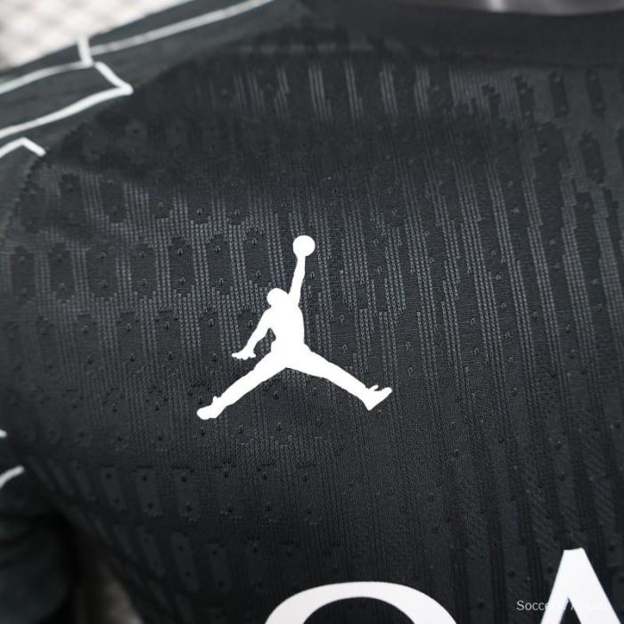 Player Version 25/26 PSG Black Goalkeeper Jersey