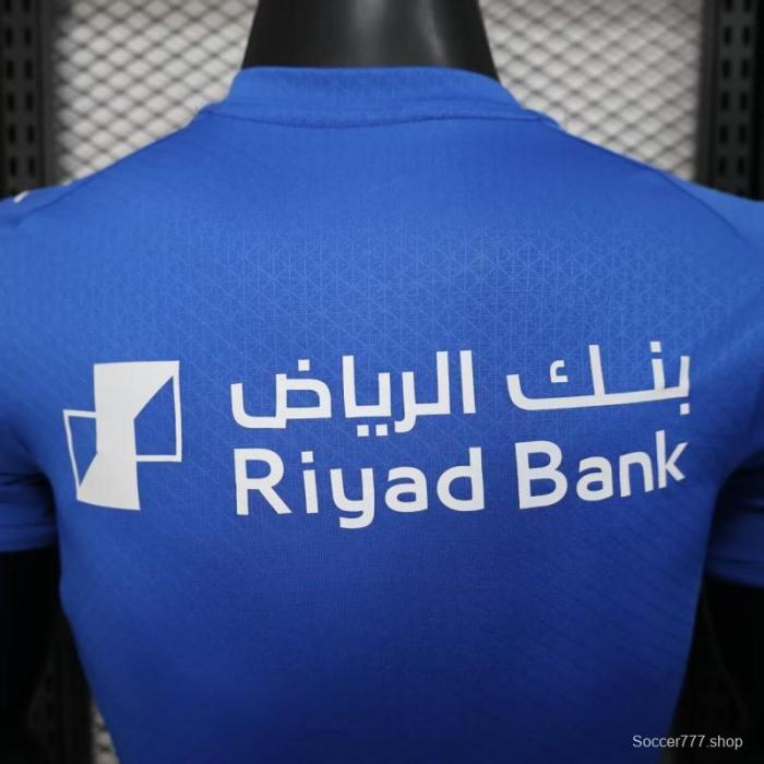Player Version 25/26 Al Hilal Home Jersey