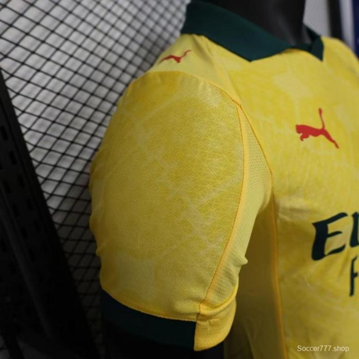 Player Version 25/26 AC Milan Third YeYellow Jersey