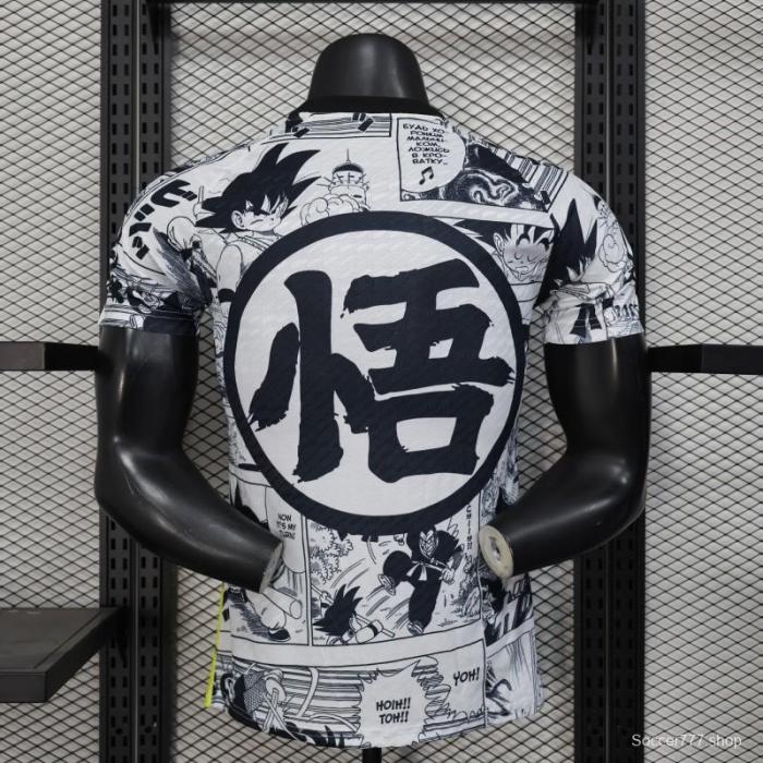Player Version 2025 Japan White with Dragon Ball Manga Jersey