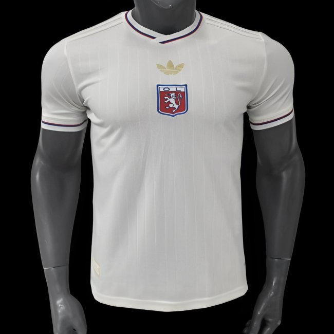 25/26 Olympique Lyonnais WHITE Anniversary Jersey