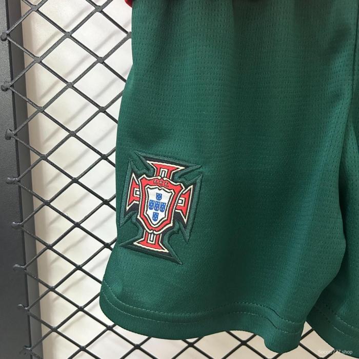 2025 Kids Portugal Home Jersey